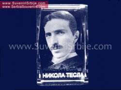 Suveniri Srbije - Nikola Tesla - kristal